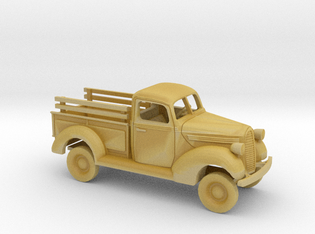 1/160 1939-41 Ford PickUp with Stakes Kit in Tan Fine Detail Plastic