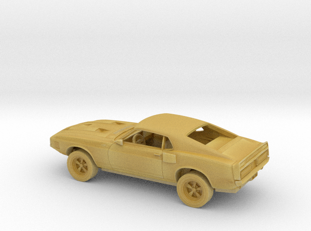 1/87 1969 Ford Mustang Shelby GT 500 Kit in Tan Fine Detail Plastic