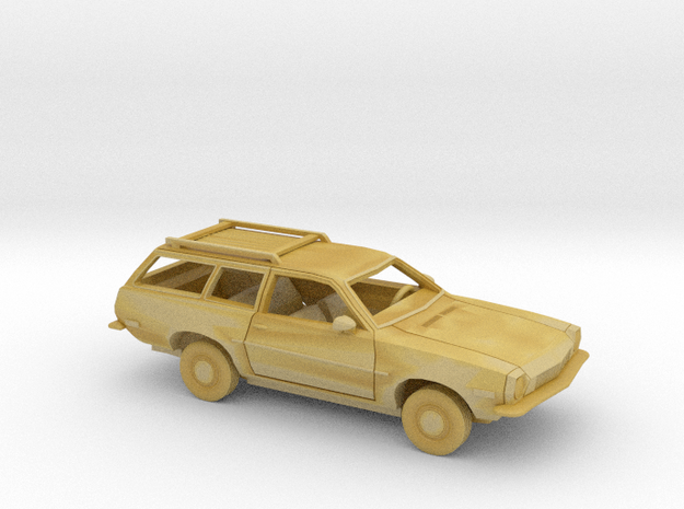 1/87 1972 Ford Pinto Wagon Kit in Tan Fine Detail Plastic