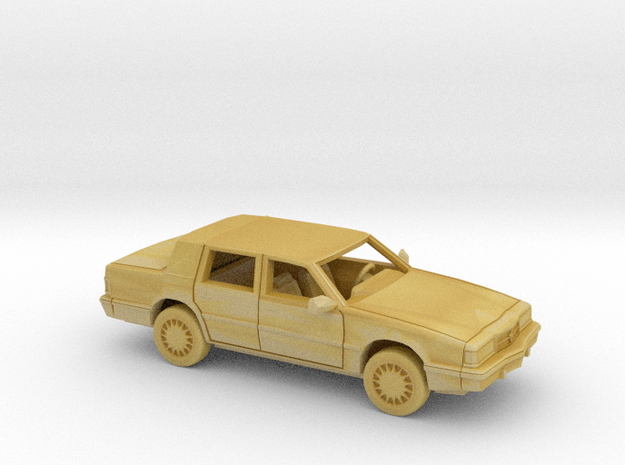 1/160 1988-93 Dodge Dynasty LE Brougham Kit in Tan Fine Detail Plastic