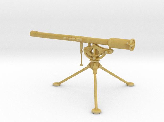 1/35 Scale M18 57mm Recoilless Rifle on Tripod in Tan Fine Detail Plastic