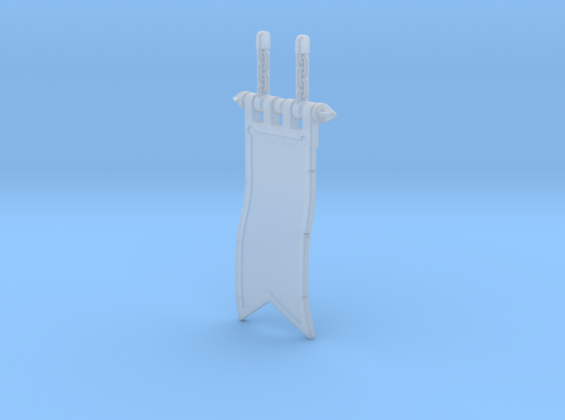 Knight Banner 1.0 in Clear Ultra Fine Detail Plastic