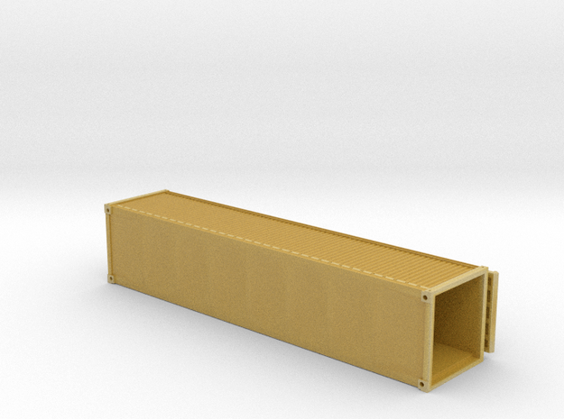 1x40 ft OT-Container in Tan Fine Detail Plastic