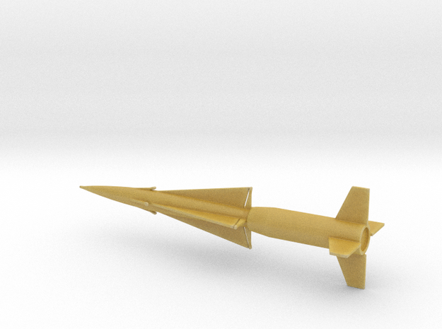 1/87 Scale Nike Ajax Missile in Tan Fine Detail Plastic