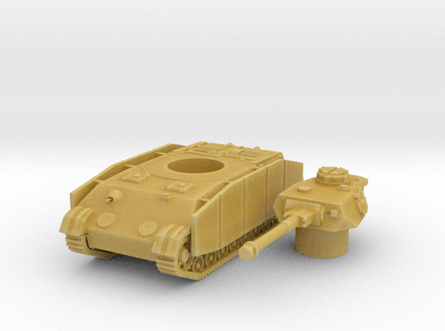 Panzer IV K (side skirts) scale 1/160 in Tan Fine Detail Plastic