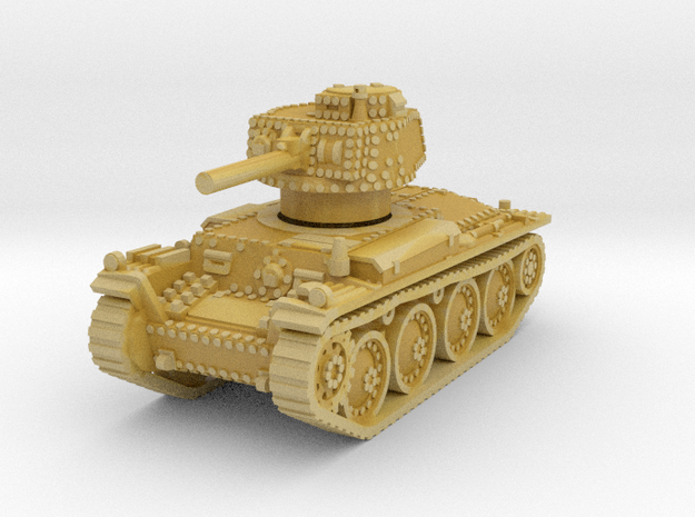 Panzer 38t E 1/200 in Tan Fine Detail Plastic