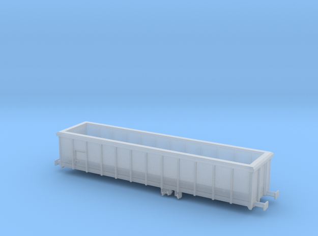 PKP wagon 401Wj (Eaos-w) Z scale (skala Z) in Clear Ultra Fine Detail Plastic