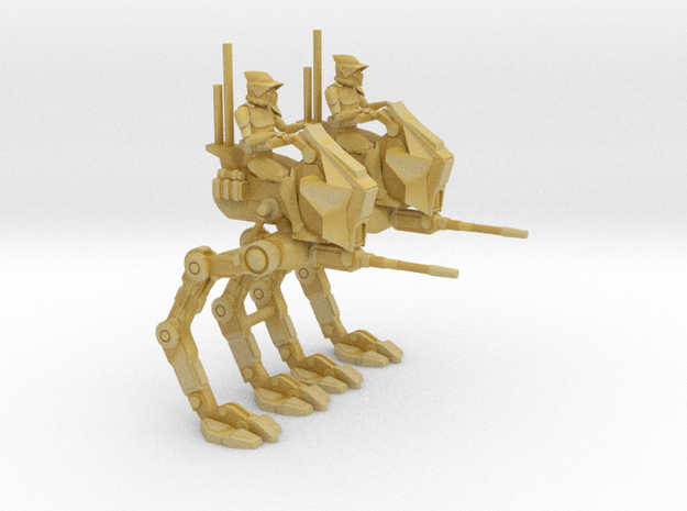 15mm AT-RT (2) in Tan Fine Detail Plastic