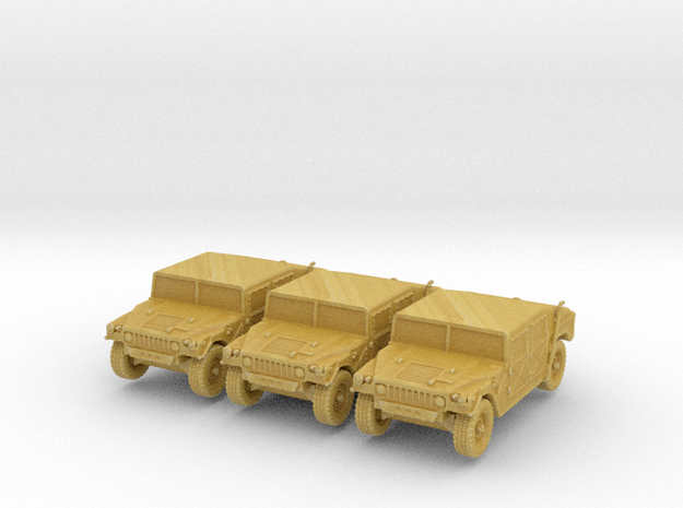 Humvee Early (x3) 1/200 in Tan Fine Detail Plastic