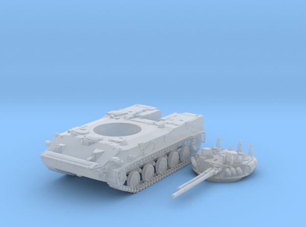 1/200 Russian BMD-4 Armoured Fighting Vehicle in Clear Ultra Fine Detail Plastic