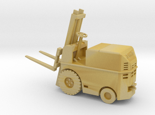 Atlamatic Forklift 1/64th scale in Tan Fine Detail Plastic