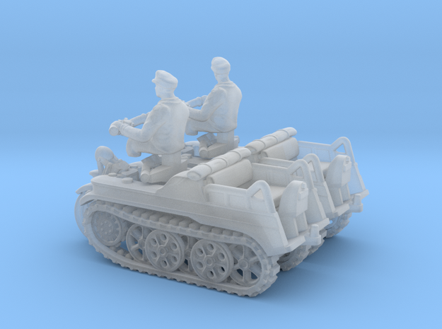 Sd.Kfz 2 - KETTENKRAD  (2 pack) - N scale in Clear Ultra Fine Detail Plastic