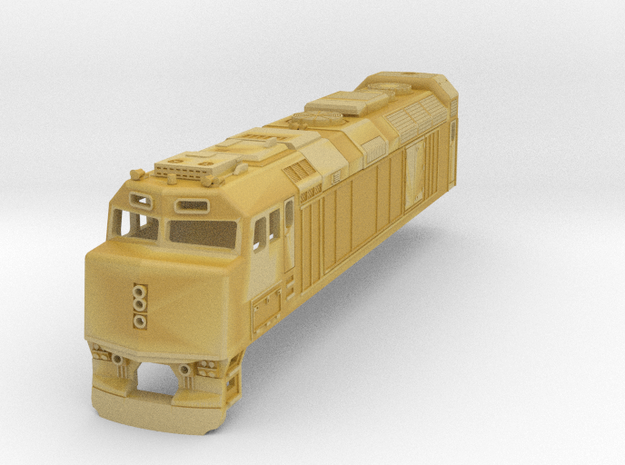 Via Rail F40 Locomotive in Tan Fine Detail Plastic