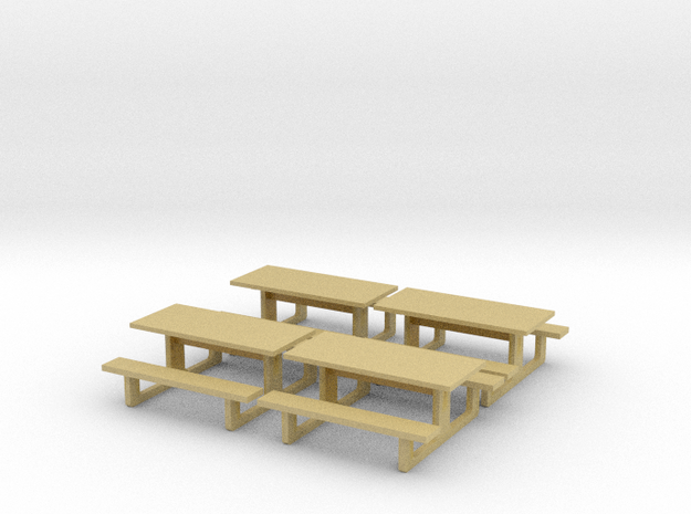 TJ-H01142x4 - Tables en béton in Tan Fine Detail Plastic