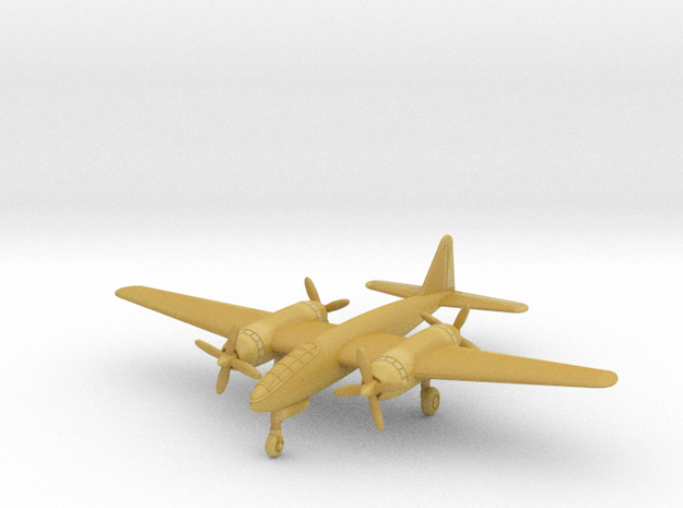 1/285 (6mm) Kogiken Plan VIII bomber project in Tan Fine Detail Plastic
