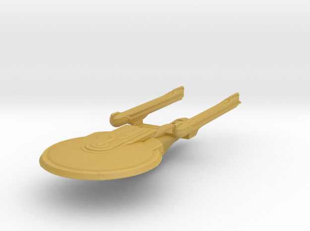Excelsior Class (NCC-1701-B Type) 1/7000 AW in Tan Fine Detail Plastic
