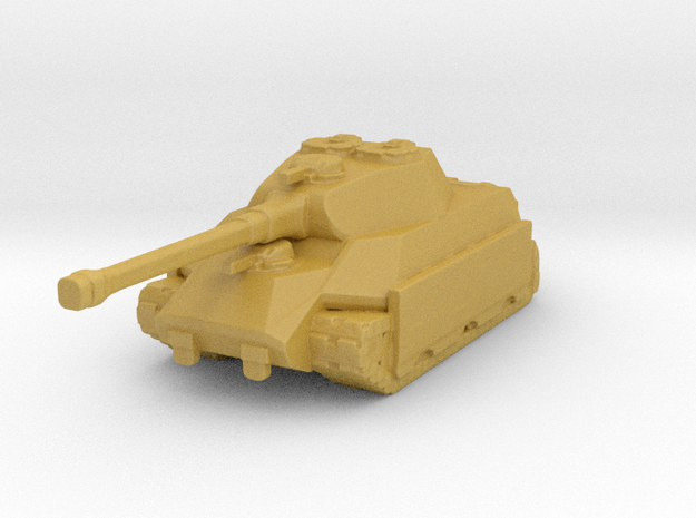 Bear Heavy Tank in Tan Fine Detail Plastic