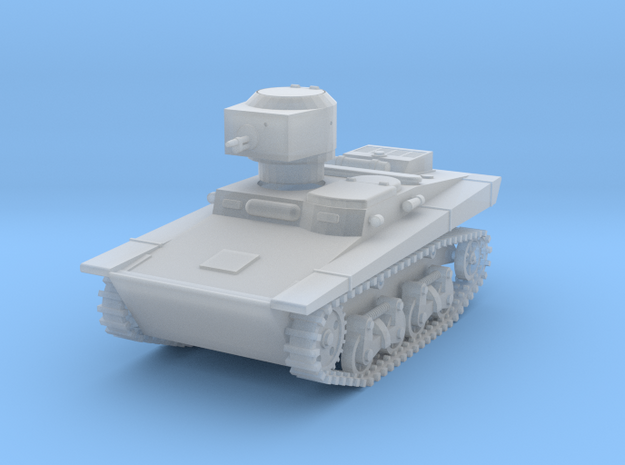 PV109D T37A Amphibious Tank (1/144) in Clear Ultra Fine Detail Plastic
