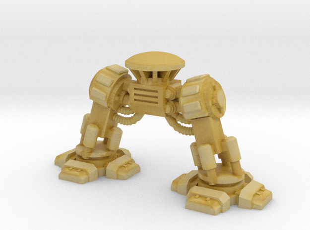 28mm walking sarcophagus legs in Tan Fine Detail Plastic