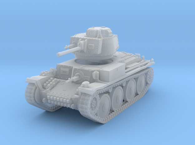1/100 Panzer 38(t) 2 parts in Clear Ultra Fine Detail Plastic
