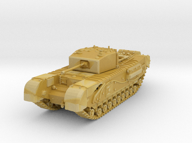 1/100 Mk IV Churchill III TEST in Tan Fine Detail Plastic