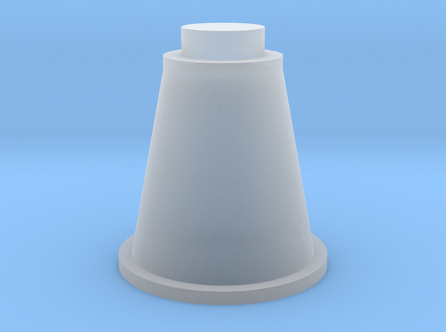 FSS Details Dryer Cone in Clear Ultra Fine Detail Plastic