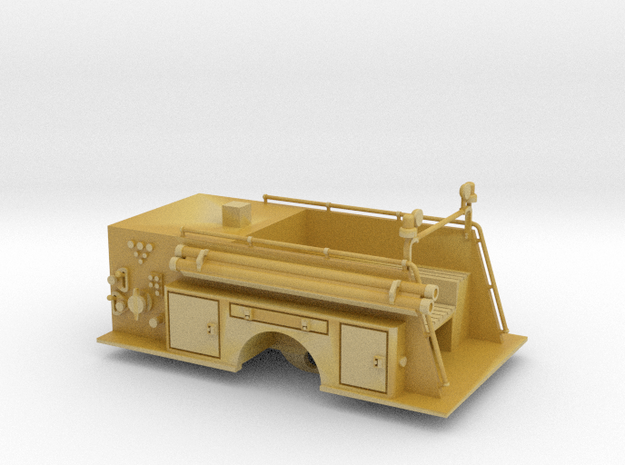 FC Series Fire Engine Bed 1-64 Scale in Tan Fine Detail Plastic