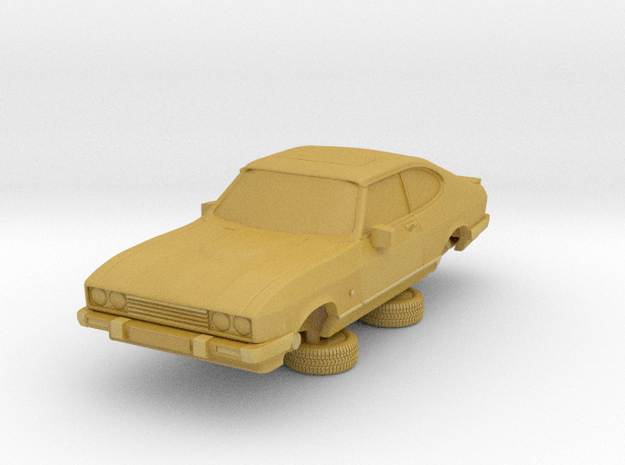 1-76 Ford Capri Mk3 3L in Tan Fine Detail Plastic