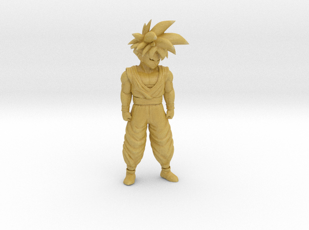 Son Goku dragon ball in Tan Fine Detail Plastic