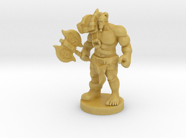 Wow Grom Hurlenfer (25mm) in Tan Fine Detail Plastic