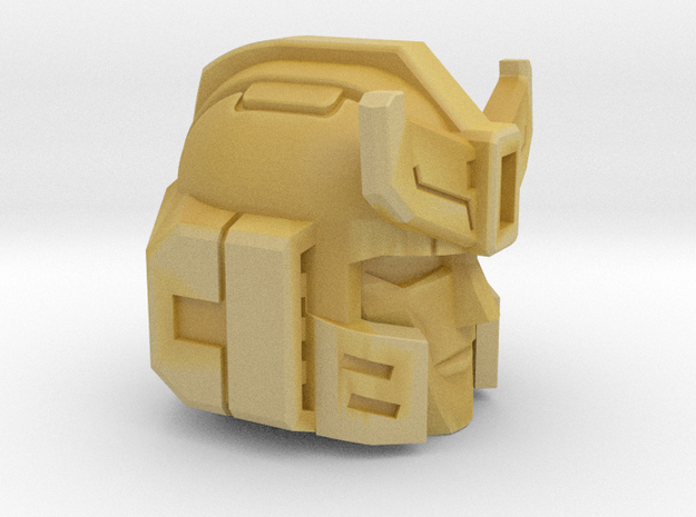 Silverblue Daemon Head for Combiner Wars v2 in Tan Fine Detail Plastic
