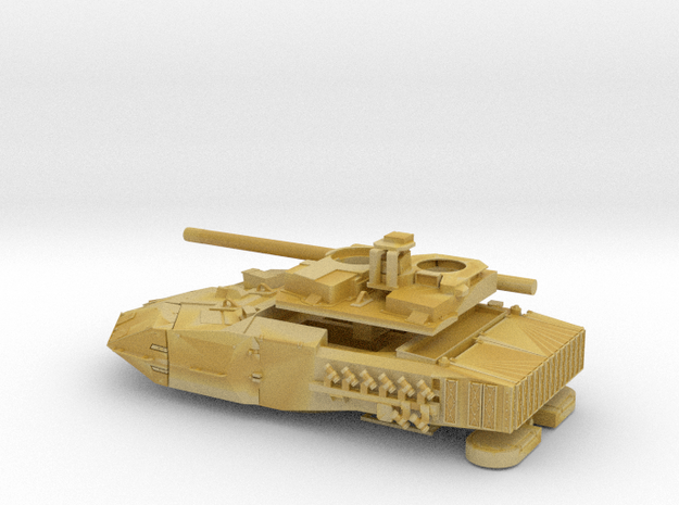 Leopard-2E-72-Torre-piezas in Tan Fine Detail Plastic