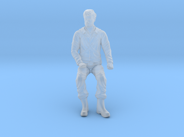 Fantastic Voyage - Dr. Duval - Seated in Clear Ultra Fine Detail Plastic