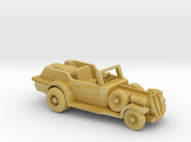 Hearse Buggy 1:160 scale in Tan Fine Detail Plastic
