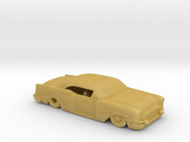 1956 Custom Buick Rat Rod 1:160 scale in Tan Fine Detail Plastic