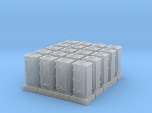 GRS Relay Box (N - 1:160) 20X in Clear Ultra Fine Detail Plastic