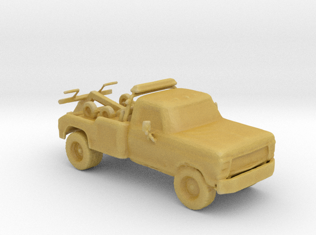 DOH 1979 Ford Wrecker (Cooter's) 1:160 scale in Tan Fine Detail Plastic