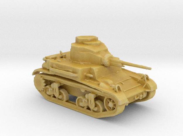 ARVN M2 Light Tank 1:160 scale in Tan Fine Detail Plastic