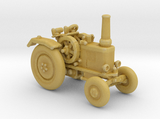 1921 Lanz Bulldog Tractor 1:160 scale in Tan Fine Detail Plastic