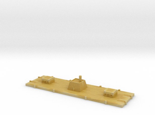 1/1200 CSS New Orleans Floating Battery in Tan Fine Detail Plastic