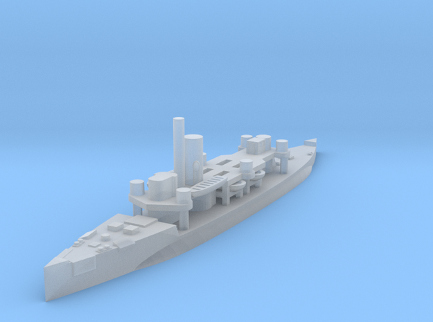 1/2400 HMS Polyphemus in Clear Ultra Fine Detail Plastic