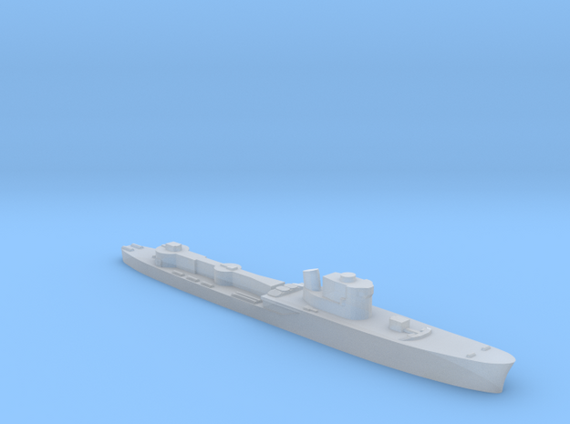 Italian Orione WW2 torpedo boat 1:1800 in Clear Ultra Fine Detail Plastic