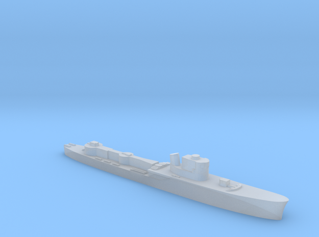 Italian Orione WW2 torpedo boat 1:2400 in Clear Ultra Fine Detail Plastic