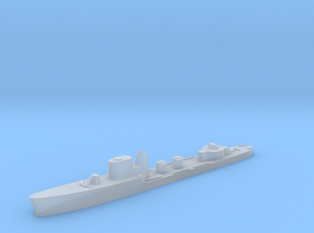 Italian Vega torpedo boat 1:3000 WW2 in Clear Ultra Fine Detail Plastic