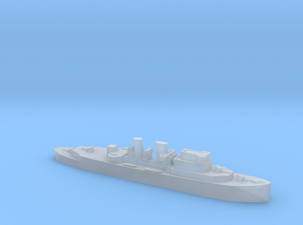 HMCS Prince Robert AMC 1:3000 WW2 in Clear Ultra Fine Detail Plastic
