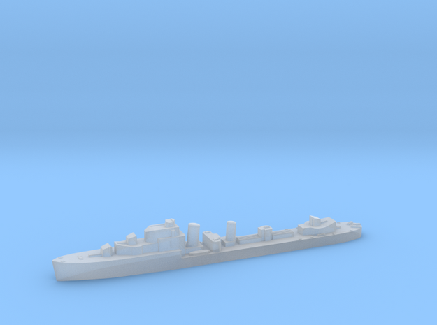 HMS Hesperus destroyer 1:3000 WW2 in Clear Ultra Fine Detail Plastic