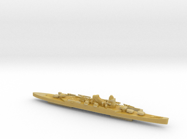 IJN Mogami cruiser 1:1200 WW2 Sprue Ed 1 in Tan Fine Detail Plastic