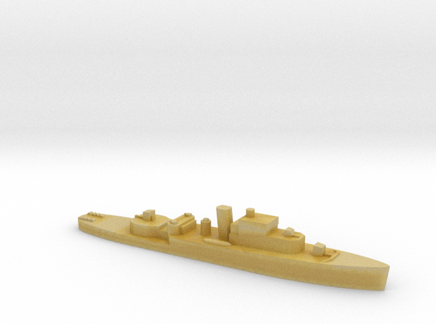 HMS Grimsby escort sloop 1:1500 WW2 in Tan Fine Detail Plastic