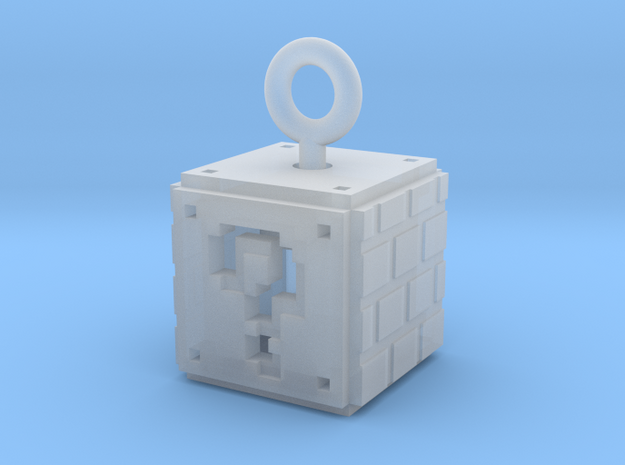 Mario 8-Bit ?-Box 2 in Clear Ultra Fine Detail Plastic