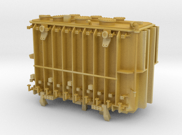Transformer load Exactrail QTTX 2 trk Sans Beams in Tan Fine Detail Plastic
